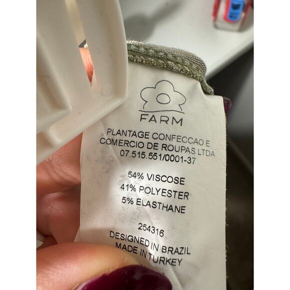 Farm Rio Anthropologie Guadalupe Parrot Wide Leg Pants Size XL - Picture 7 of 7